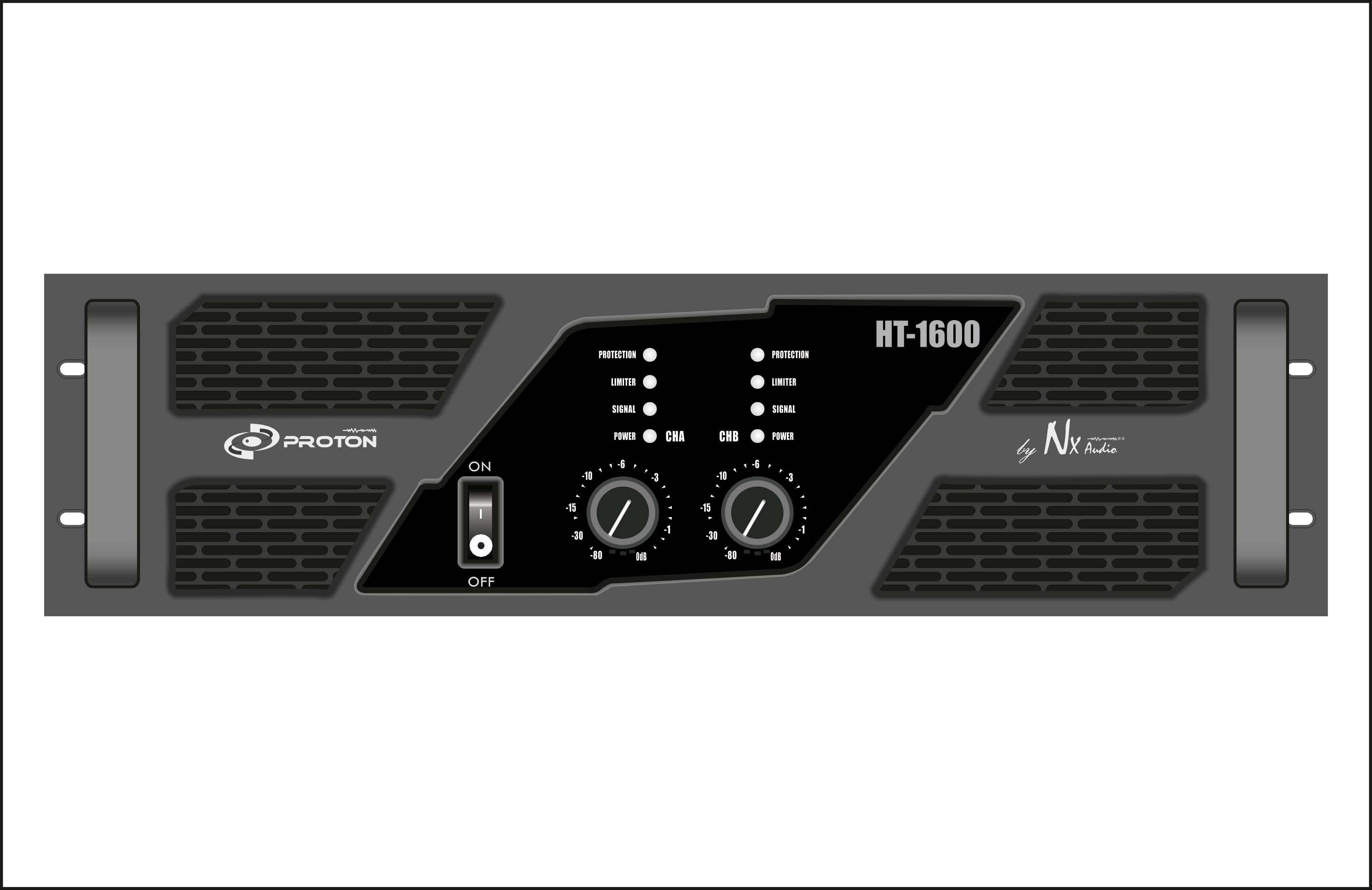 NX Audio HT1600 Professional Power Amplifier